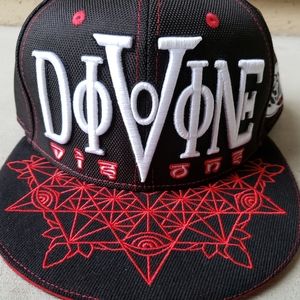 Red and Black Divine Hat